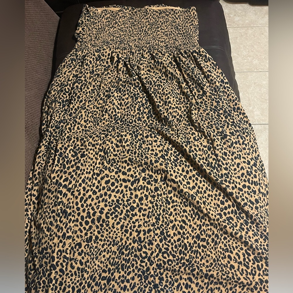 Universal Thread Leopard Print Dress - image 2